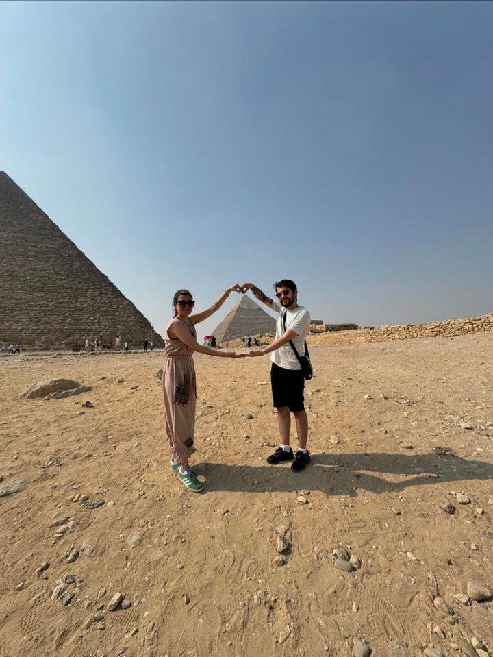 Thoth Pyramids Inn Kafrat al Jabal Exterior foto